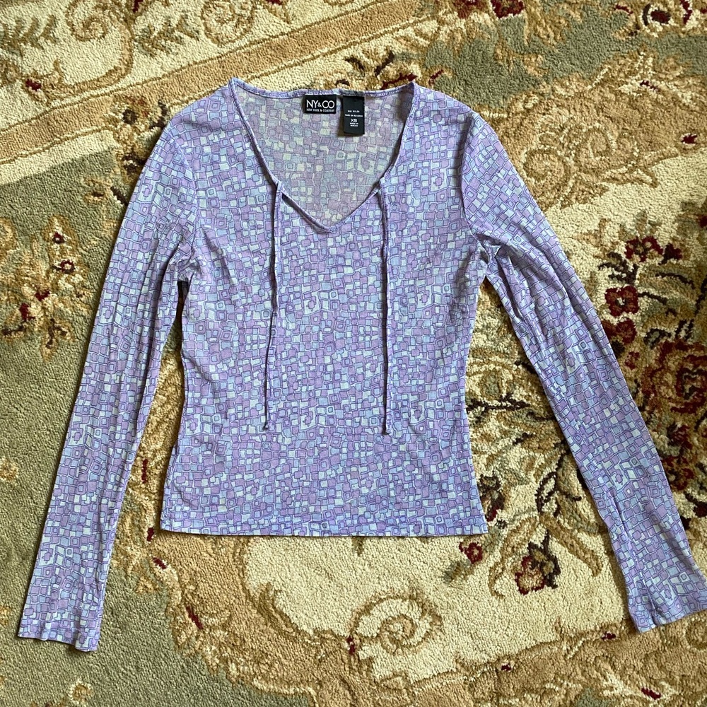 Vintage 90’s Mesh Long Sleeve Shirt